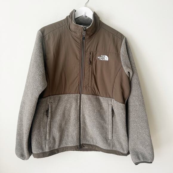 The North Face Denali Fleece Jacket Size Women L Polartec Vintage Y2K Brown - Picture 1 of 6